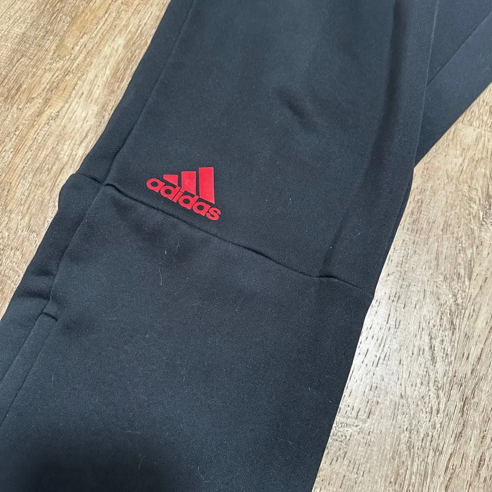 Adidas x NC State | Men's Wolfpack Black Climalite Training Pants, Size L
